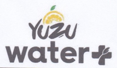 Trademark YUZU WATER + & Logo