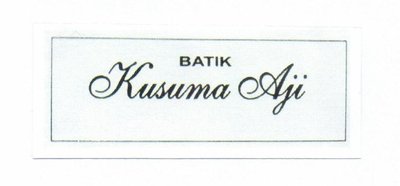 Trademark BATIK Kusuma Aji +Lukisan