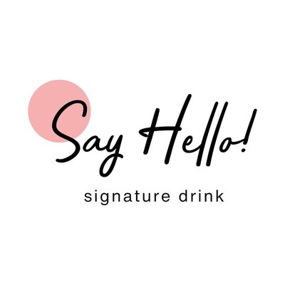 Trademark Say Hello + Logo