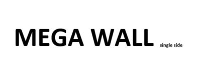 Trademark MEGA WALL single side