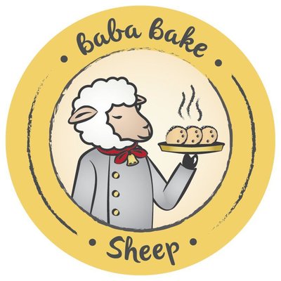 Trademark Baba Bake Sheep + Logo