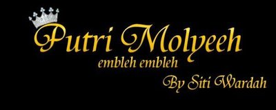 Trademark PUTRI MOLYEEH EMBLEH EMBLEH BY SITI WARDAH + lukisan