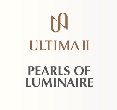 Trademark ULTIMA II PEARLS OF LUMINAIRE + Logo