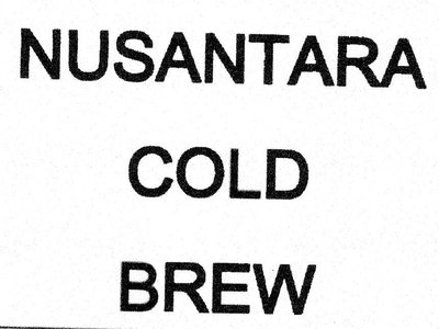 Trademark NUSANTARA COLD BREW