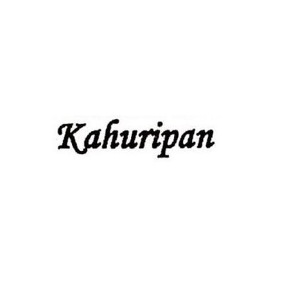 Trademark KAHURIPAN