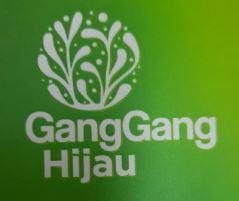 Trademark GangGang Hijau + Lukisan/Logo