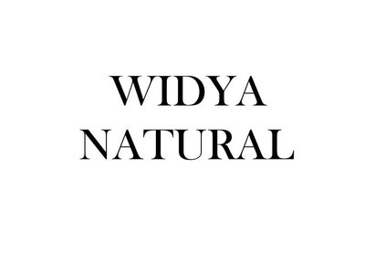 Trademark WIDYA NATURAL