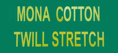 Trademark MONA COTTON TWILL STRETCH