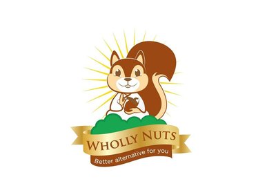 Trademark WHOLLY NUTS + Lukisan