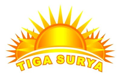 Trademark TIGA SURYA + GAMBAR