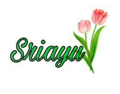 Trademark Sriayu + Lukisan Bunga