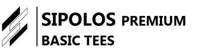 Trademark SIPOLOS PREMIUM BASIC TEES & Logo