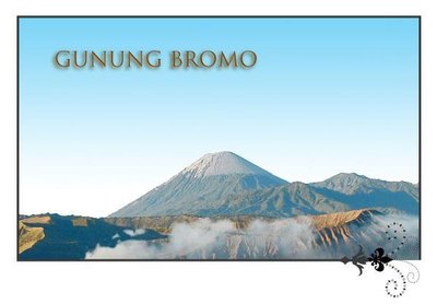 Trademark Gunung Bromo dan gambar