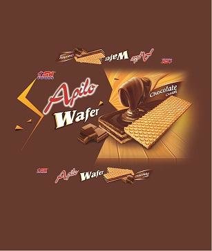 Trademark APILO WAFER BLOCK CHOCOLATE + Lukisan