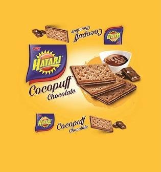 Trademark HATARI COCOPUFF CHOCOLATE + Lukisan