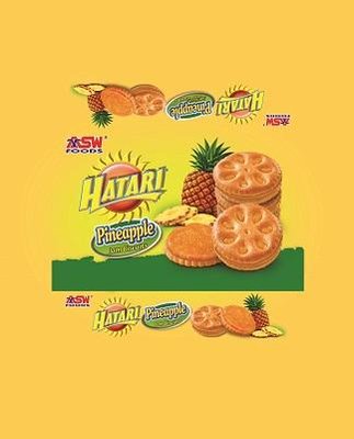 Trademark HATARI PINEAPPLE JAM BISCUIT + Lukisan