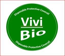 Trademark Vivi-Bio Disposable Protective Coverall