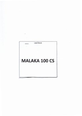 Trademark MALAKA 100 CS