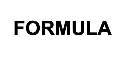 Trademark FORMULA