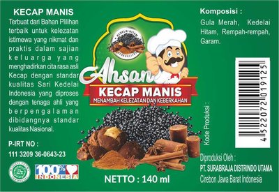 Trademark KECAP MANIS AHSAN