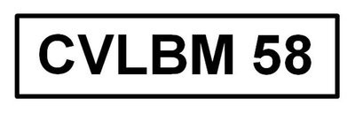 Trademark CVLBM 58