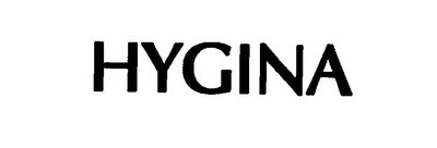 Trademark HYGINA