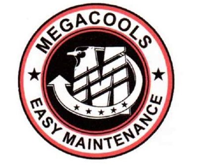 Trademark MEGACOOLS EASY MAINTENANCE + Logo