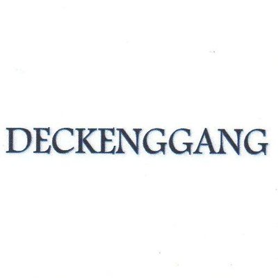 Trademark DECKENGGANG