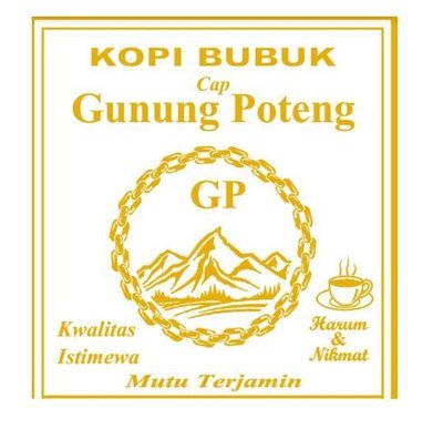 Trademark Cap Gunung Poteng (GP) dan Lukisan