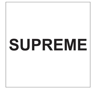 Trademark SUPREME