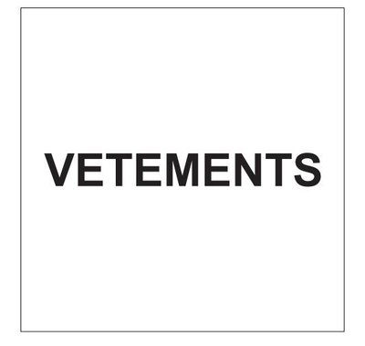 Trademark VETEMENTS