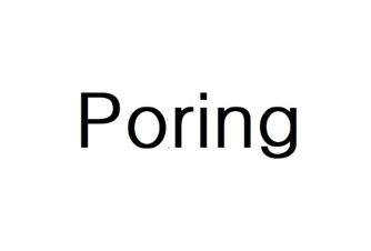 Trademark Poring