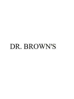 Trademark DR. BROWN'S