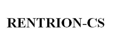 Trademark RENTRION-CS