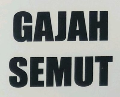 Trademark GAJAH SEMUT