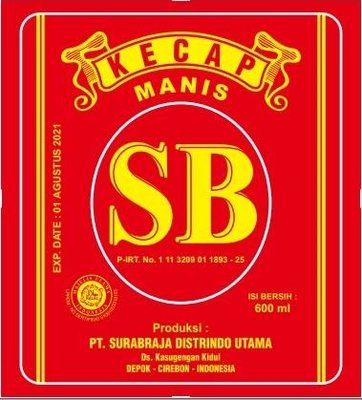 Trademark KECAP MANIS SB + LOGO