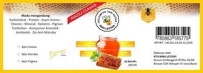 Trademark MADU BINA LESTARI