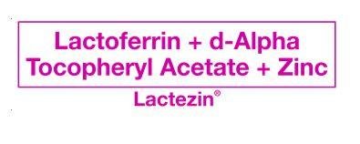 Trademark Lactoferrin + d-Alpha Tocopheryl Acetate + Zinc Lactezin