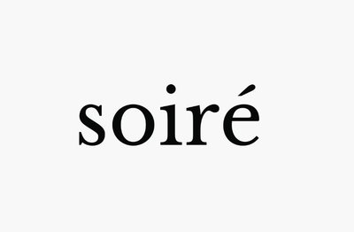 Trademark SOIRÈ + Logo