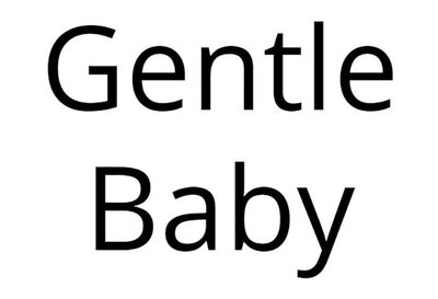 Trademark Gentle Baby