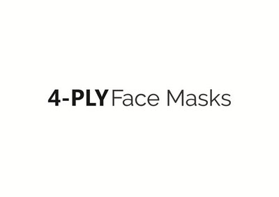 Trademark 4-PLY FACE MASKS