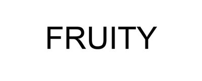 Trademark FRUITY