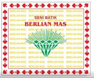 Trademark BERLIAN MAS seni batik + GAMBAR