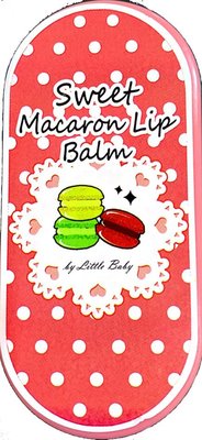 Trademark SWEET MACARON LIP BALM + LUKISAN