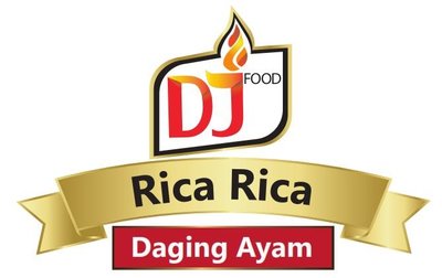 Trademark Daging Ayam Rica Rica dengan merek DJ Food