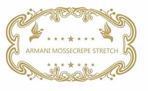 Trademark ARMANI MOSSECREPE STRETCH + LOGO