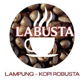 Trademark LABUSTA + Logo Cangkir dan Biji kopi (Lampung - Kopi Robusta)