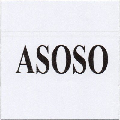 Trademark ASOSO