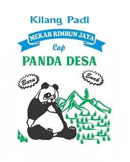 Trademark KILANG PADI MEKAR RIMBUN JAYA CAP PANDA DESA