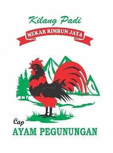 Trademark KILANG PADI MEKAR RIMBUN JAYA CAP AYAM PEGUNUNGAN